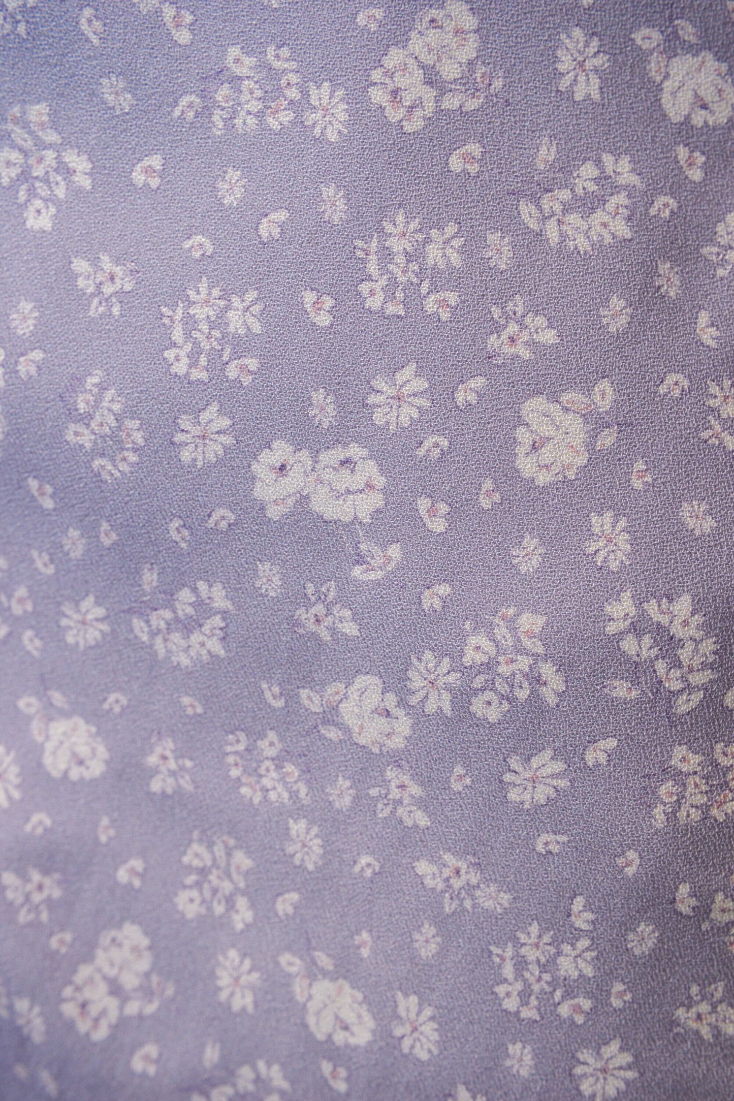 Héméra - Jupe portefeuille à fleurs lilas