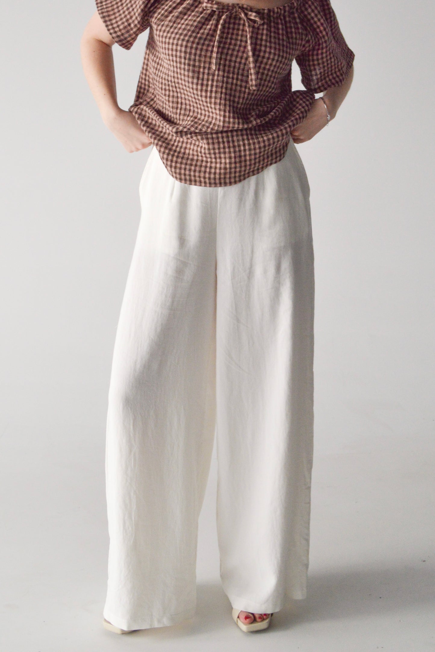 Lenara - Ivory Pants