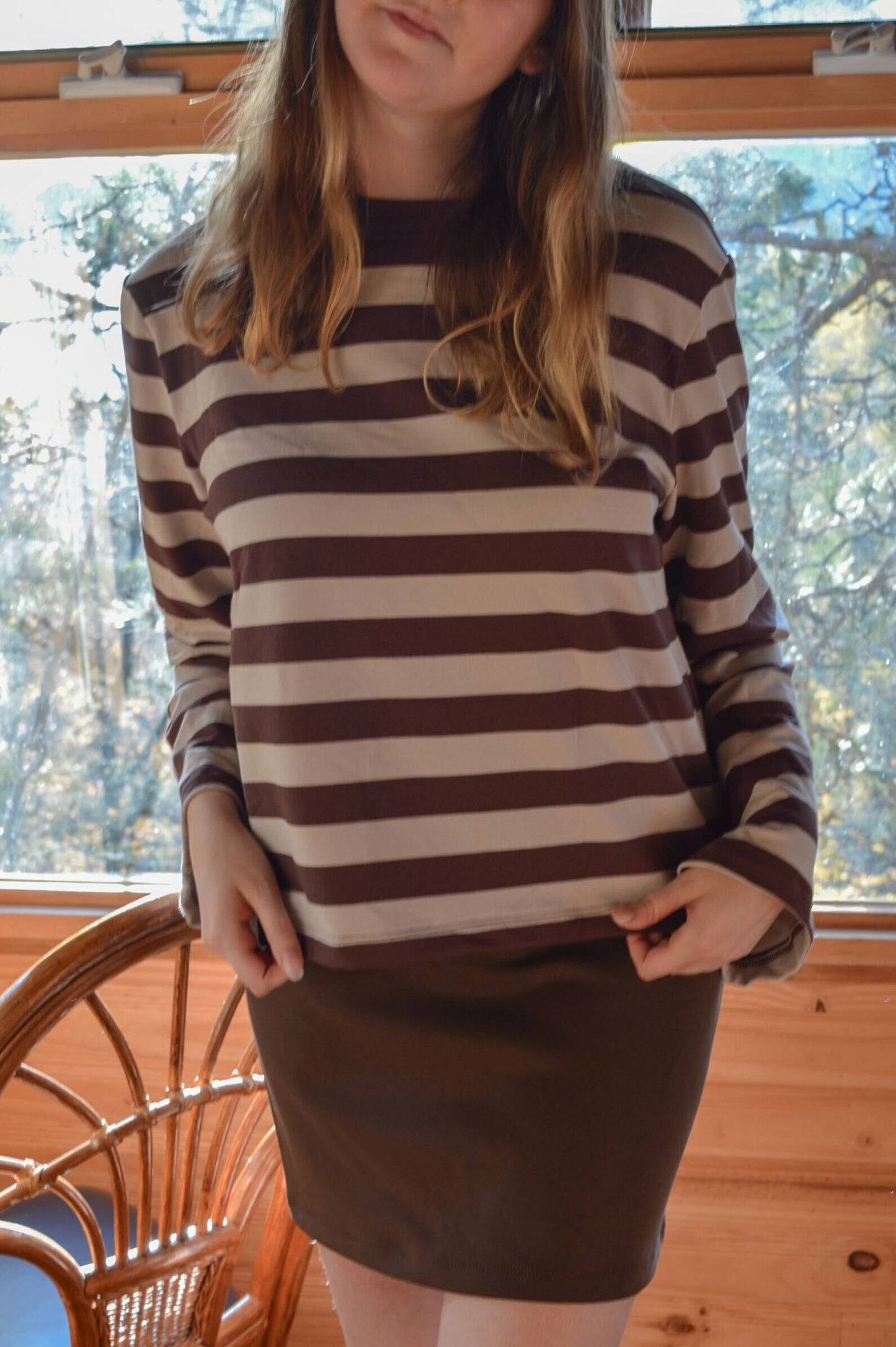 Veloura - Espresso Skirt