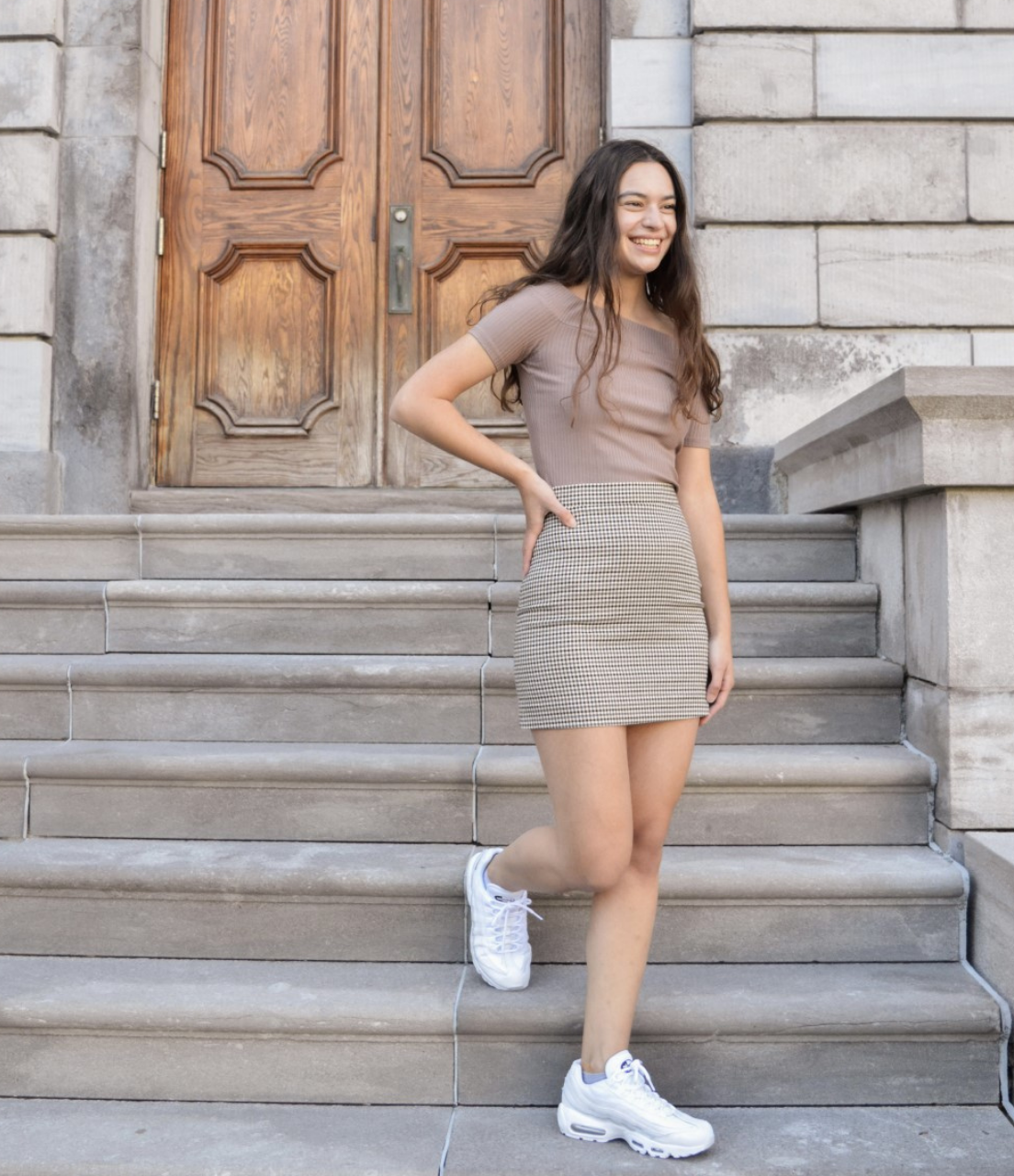 Carpo - Plaid skirt