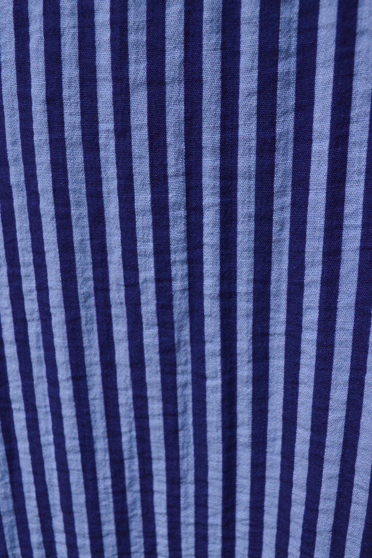 Ophée - Navy striped wrap skirt