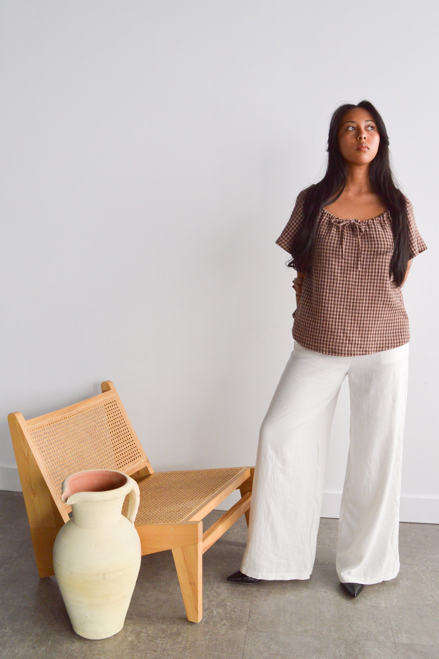 Lenara - Ivory Pants