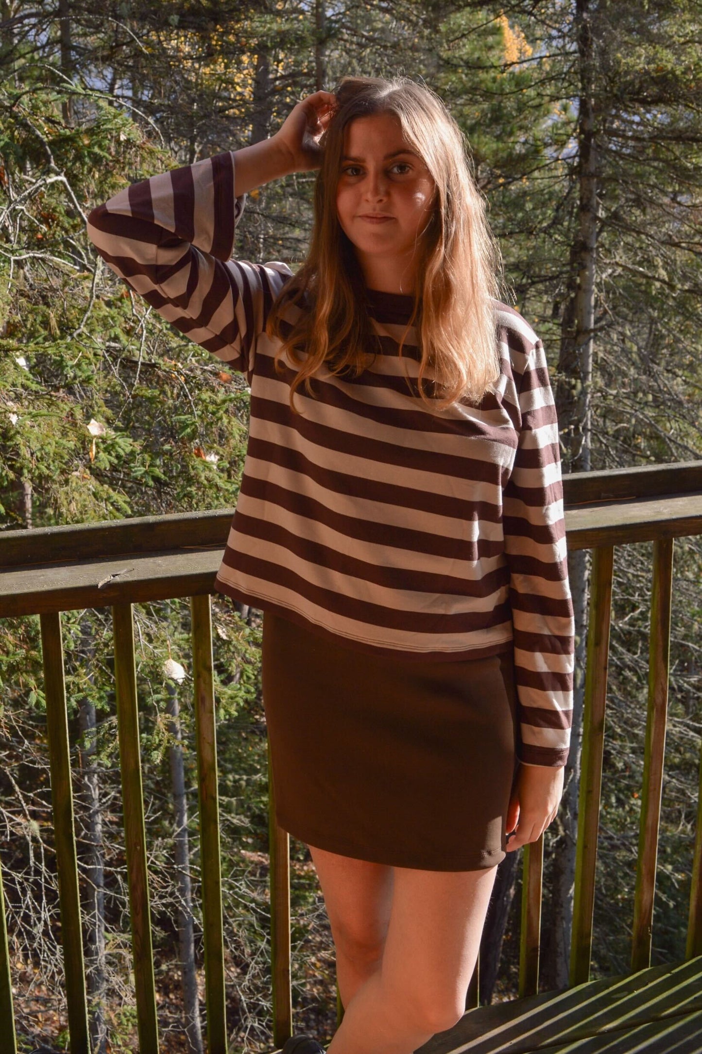 Veloura - Espresso Skirt