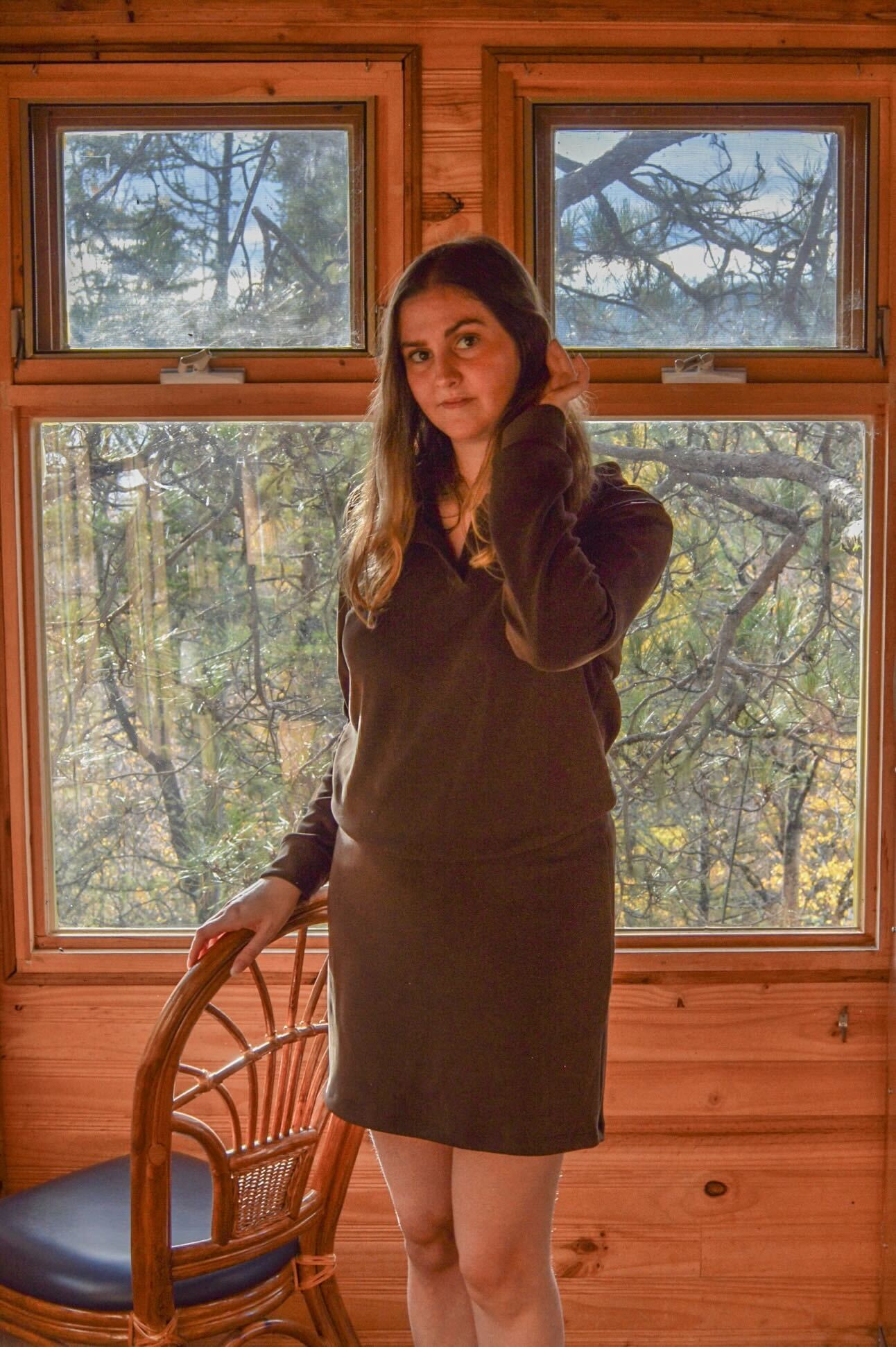 Veloura - Espresso Skirt