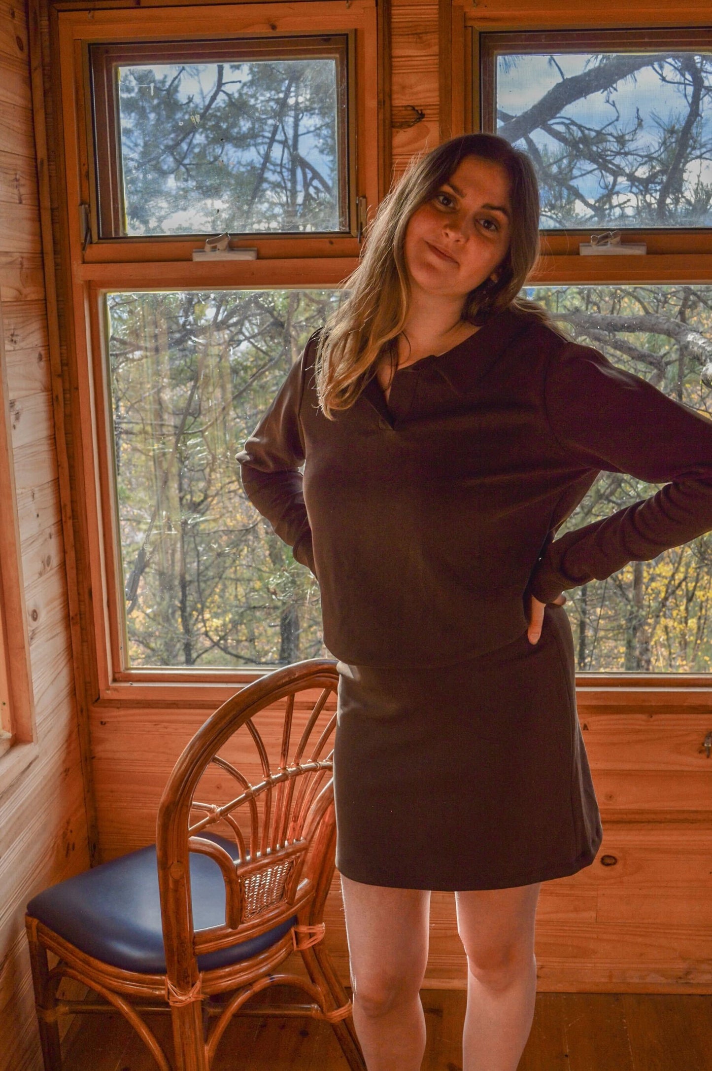 Veloura - Espresso Skirt